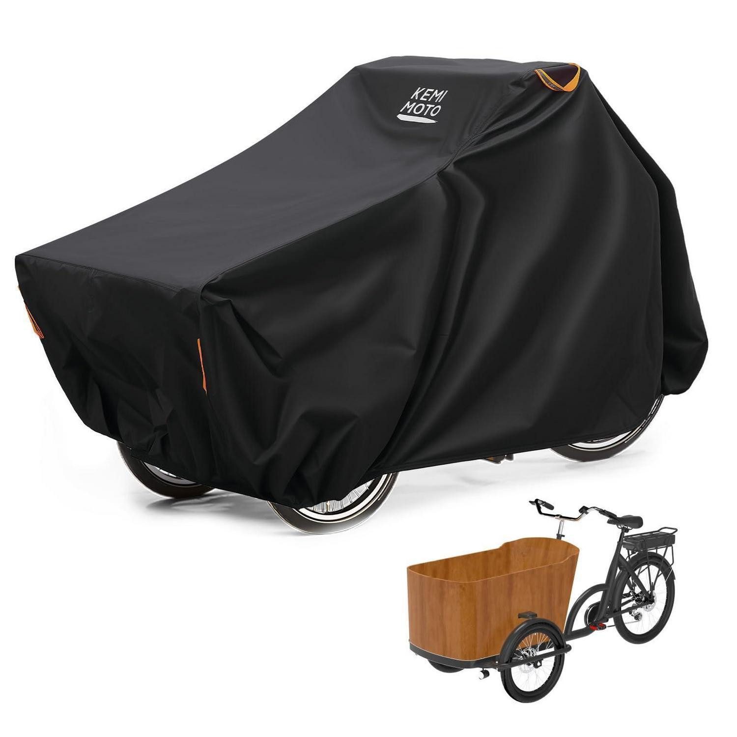 LuxusKollektion Abdeckhaube Lastenrad Abdeckung XXL 220x100x105cm