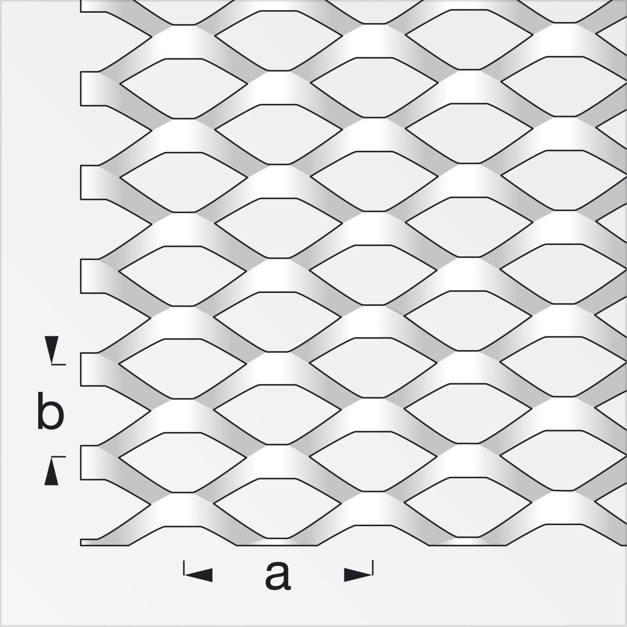alfer Schutzblech alfer Streckmetall Aluminium