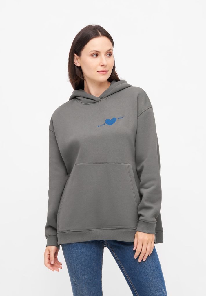 Derbe Hoodie Herzflut Damen Oversize Hoodie günstig online kaufen