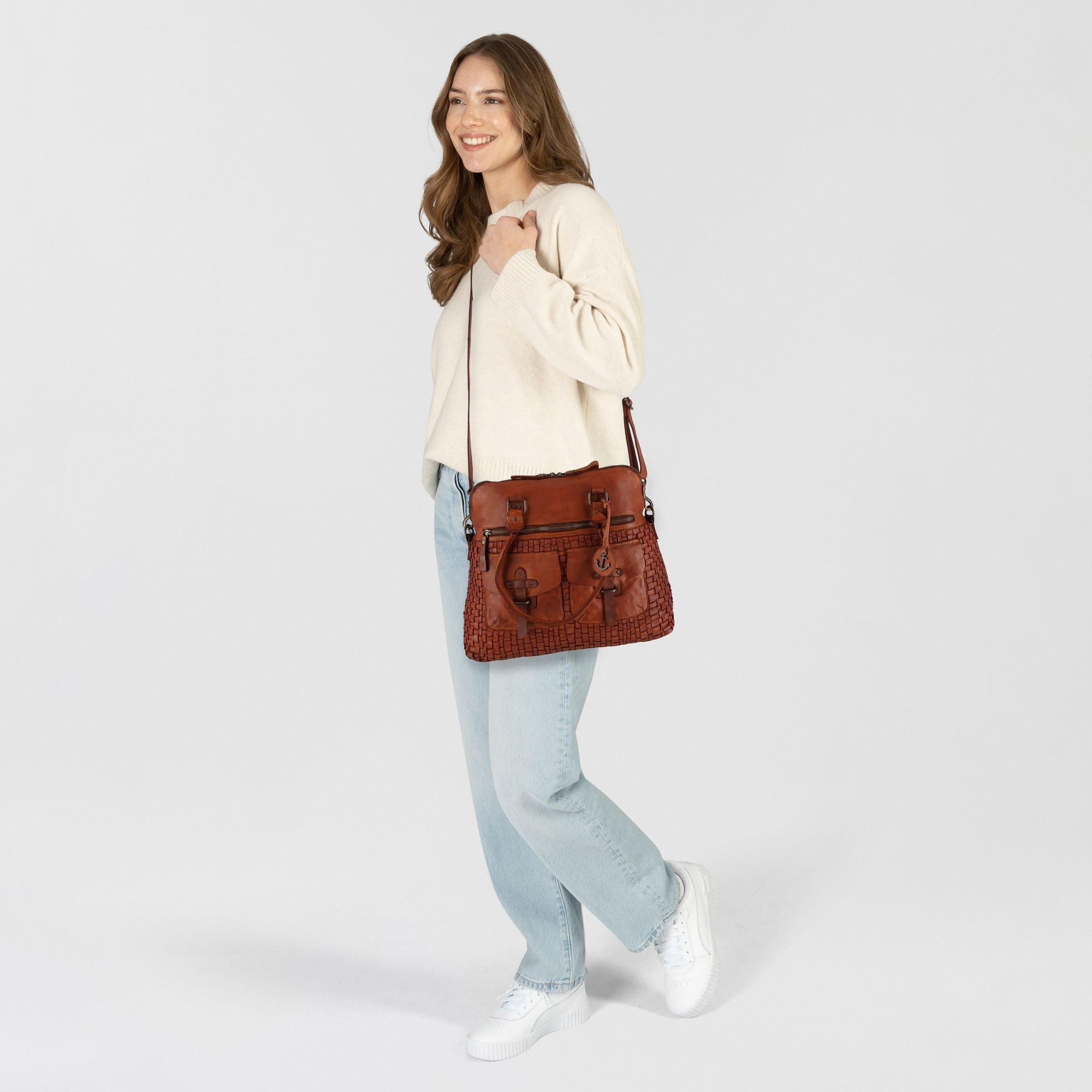 HARBOUR 2nd Schultertasche Urban Poets, Leder günstig online kaufen