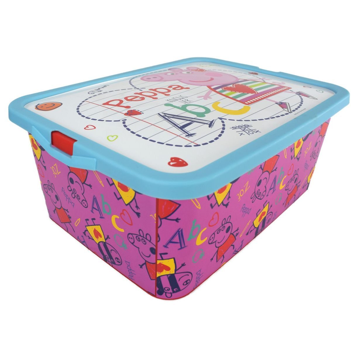 Stor Stapelbox Spielkiste ca. 40 x 29 x 16 cm Aufbewahrungsbox 13L, stapelbar
