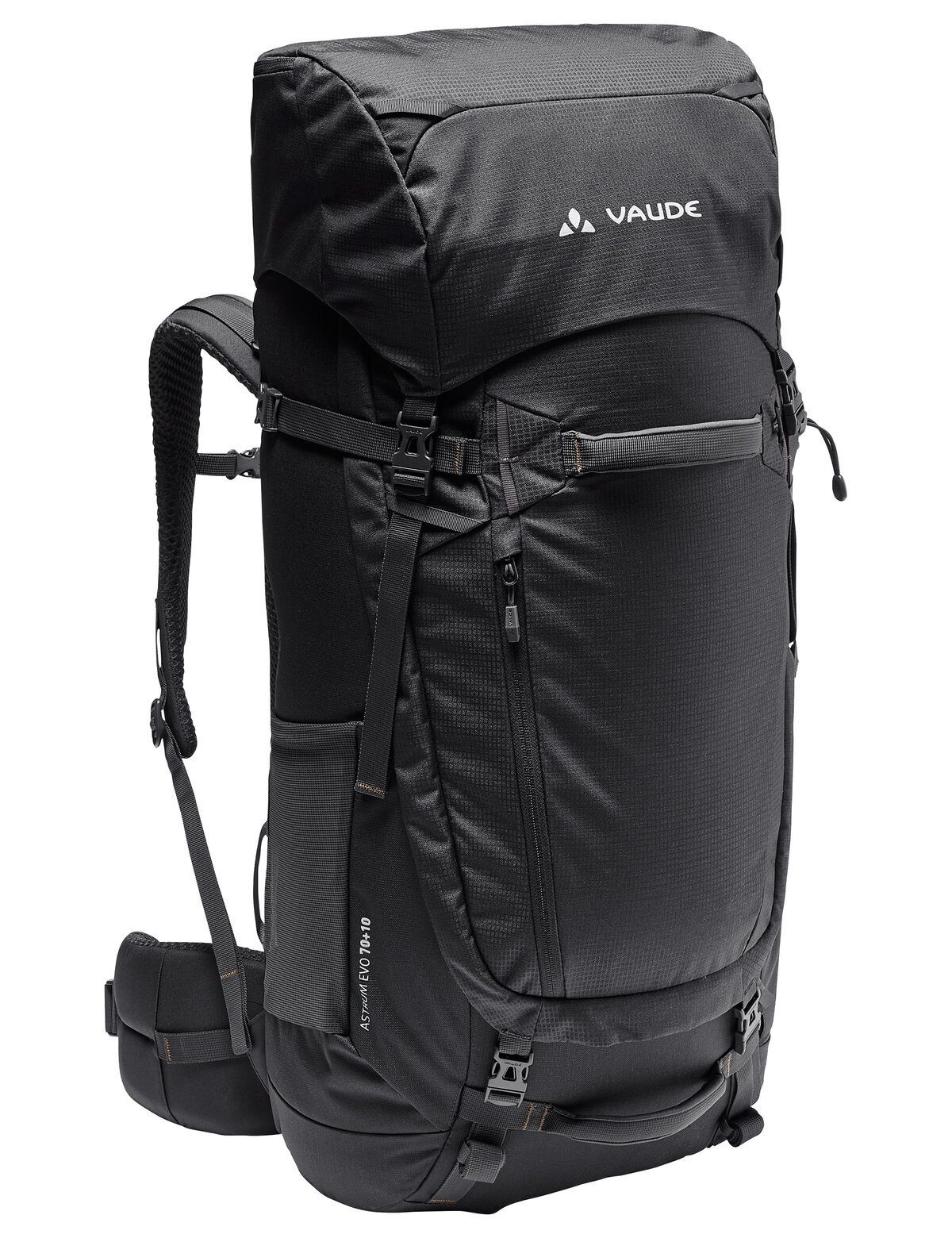 VAUDE Trekkingrucksack Astrum EVO 70+10, Rucksack für Backpacking, Reisen und Trekking, 70+10 Liter