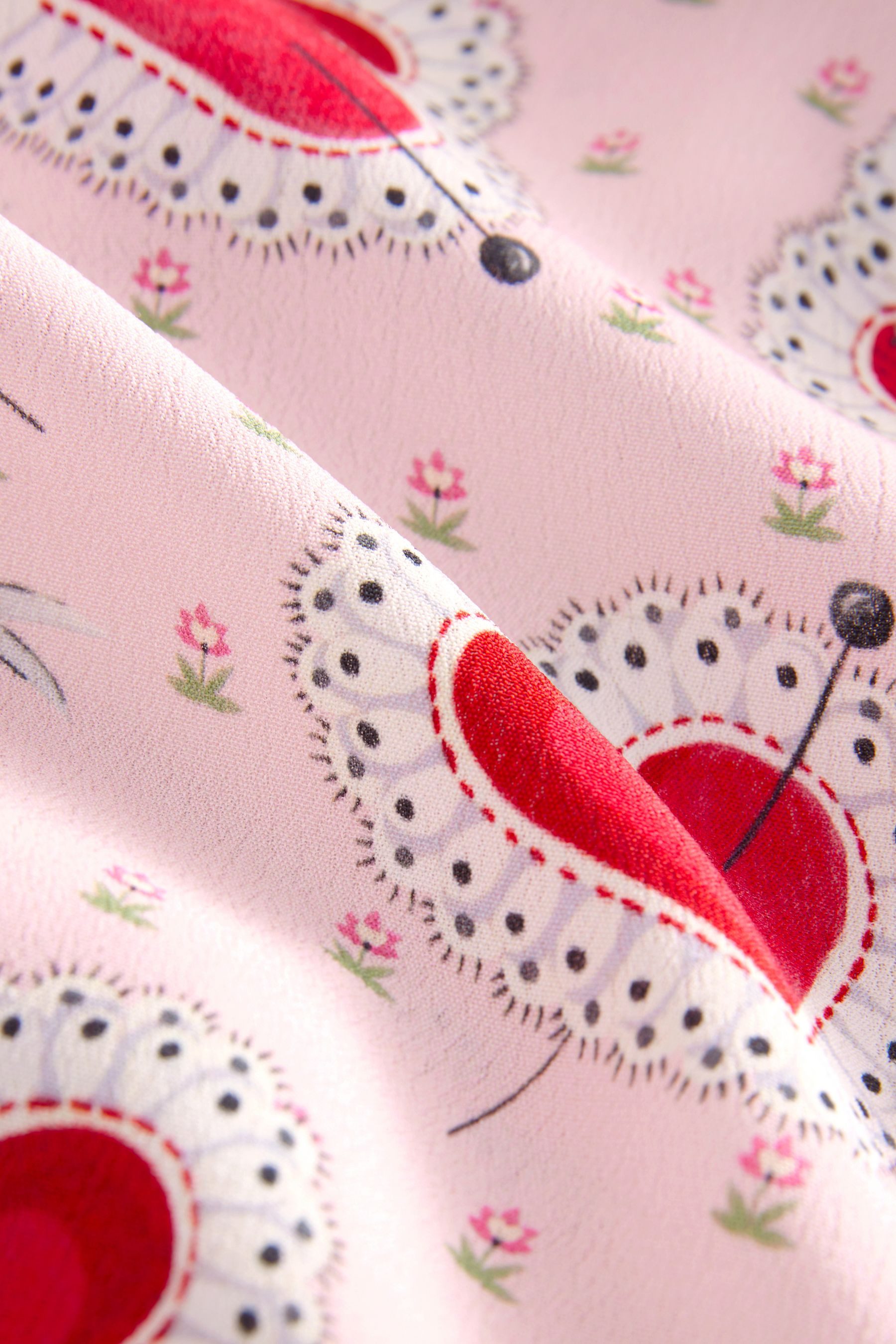 Cath Kidston Volantkleid Cath Kidston Teekleid (1-tlg)