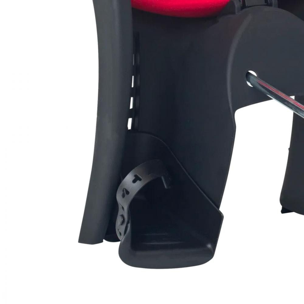 Hamax Fahrradkindersitz Kindersitz Hamax Kiss schwarz/rot, Befestigung Rahmenrohr