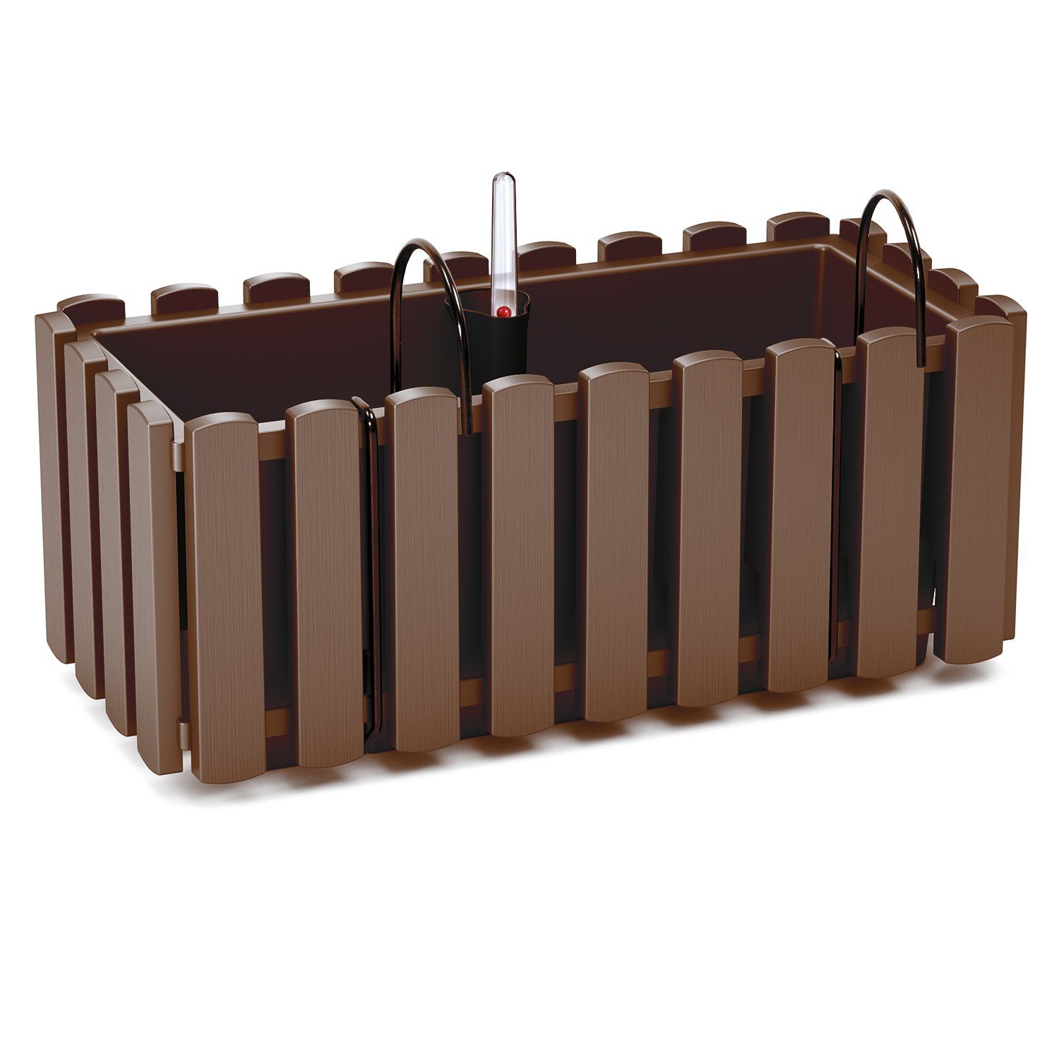 KAGM Blumenkasten Balkonkasten Pflanzkasten Landhausoptik mit Halterung günstig online kaufen