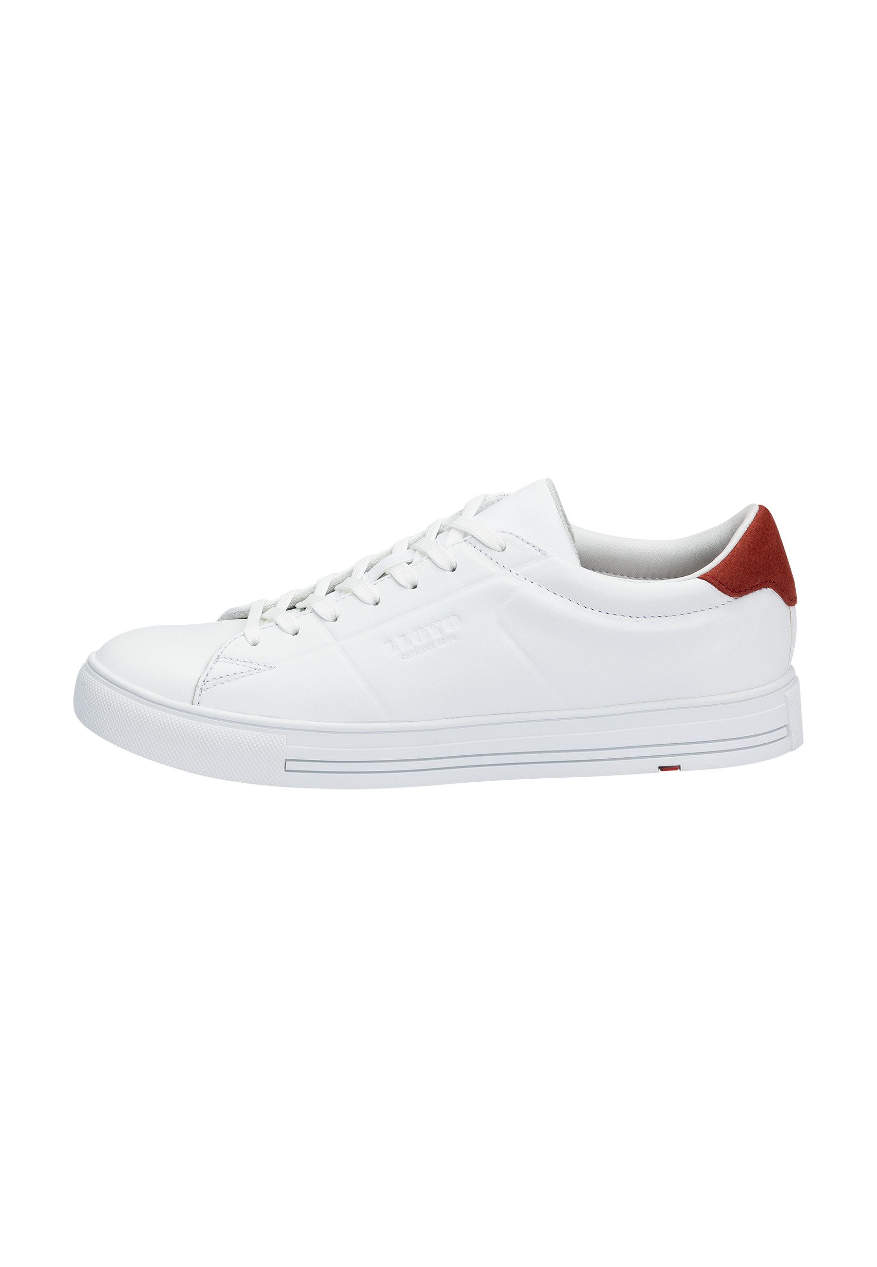 WHITE/RED