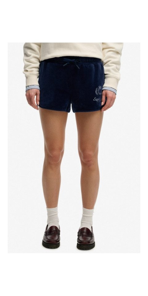 Superdry Sweatshorts COUNTRY CLUB VELOUR SHORTS RICH NAVY