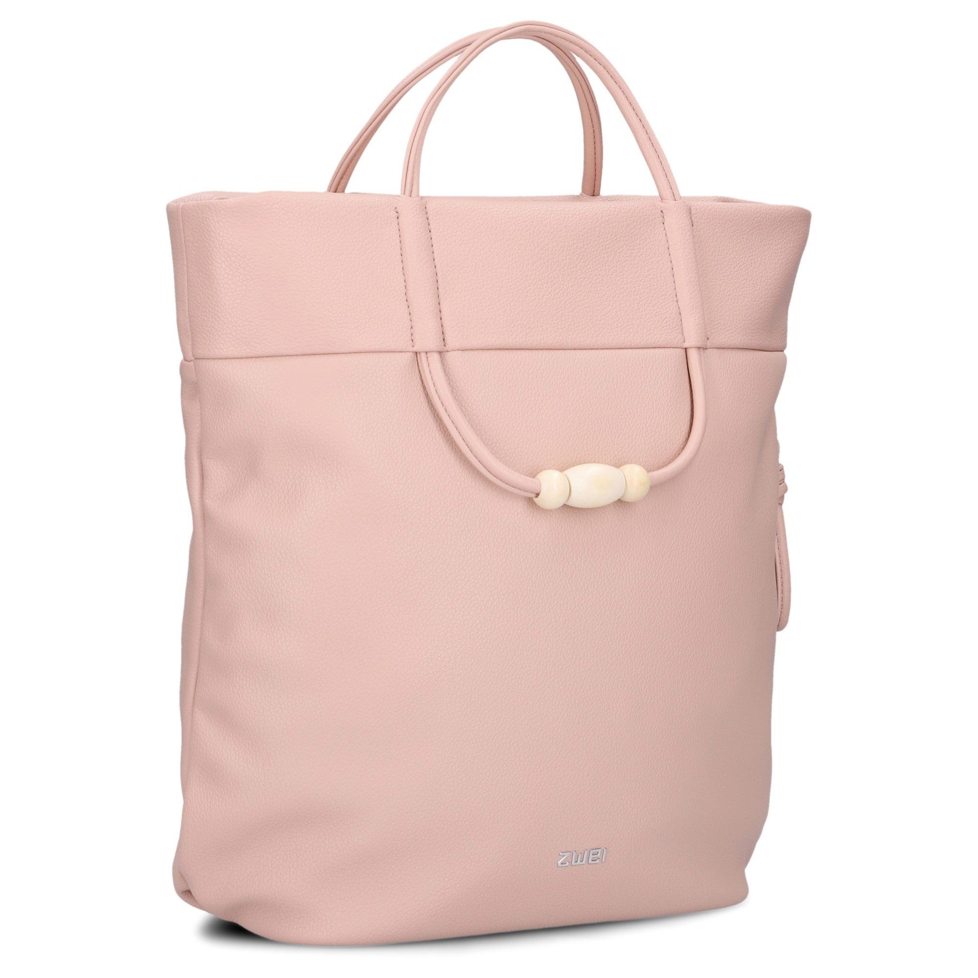 Zwei Handtasche Perla PE120 - Henkeltasche 34 cm (powder)