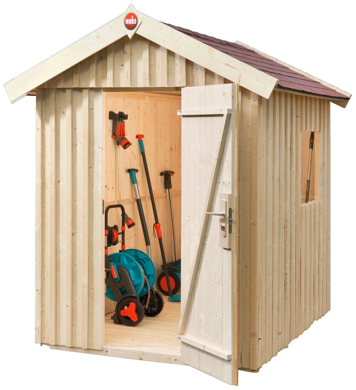 weka Gerätehaus Schwedenhaus Gr.2, BxT: 200x286 cm