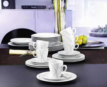 Seltmann Weiden Geschirr-Set Obere zur Moccatasse 0,09 l Trio Highline 71381 von Seltmann Weiden, Porzellan