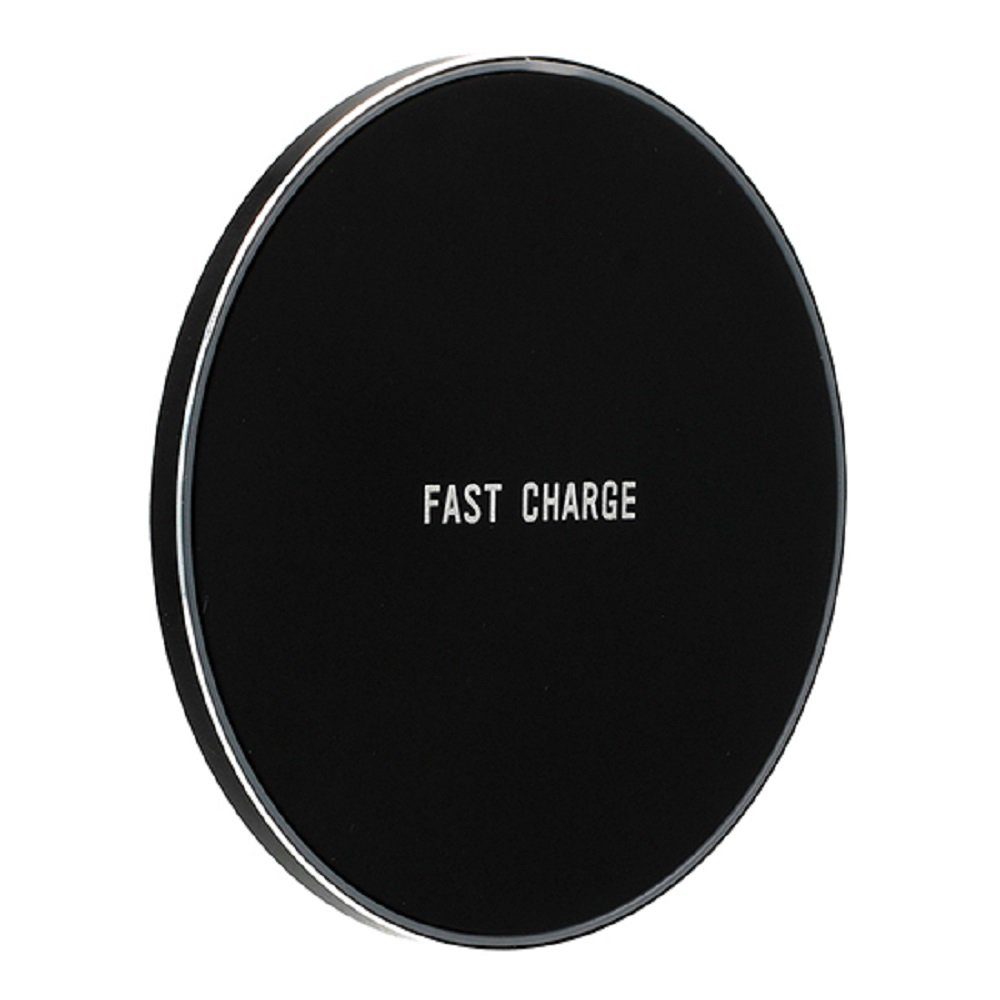 COFI 1453 Induktives Ladegerät Schwarz Rund Wireless Charger Qi Wireless Slim Wireless Charger