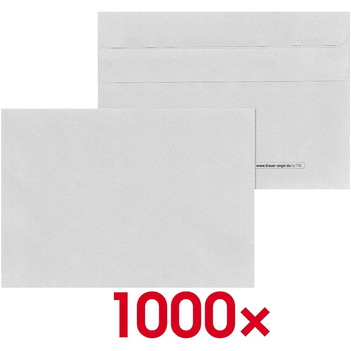 MAILMEDIA Briefumschlag, C6, ohne Fenster, Selbstklebung