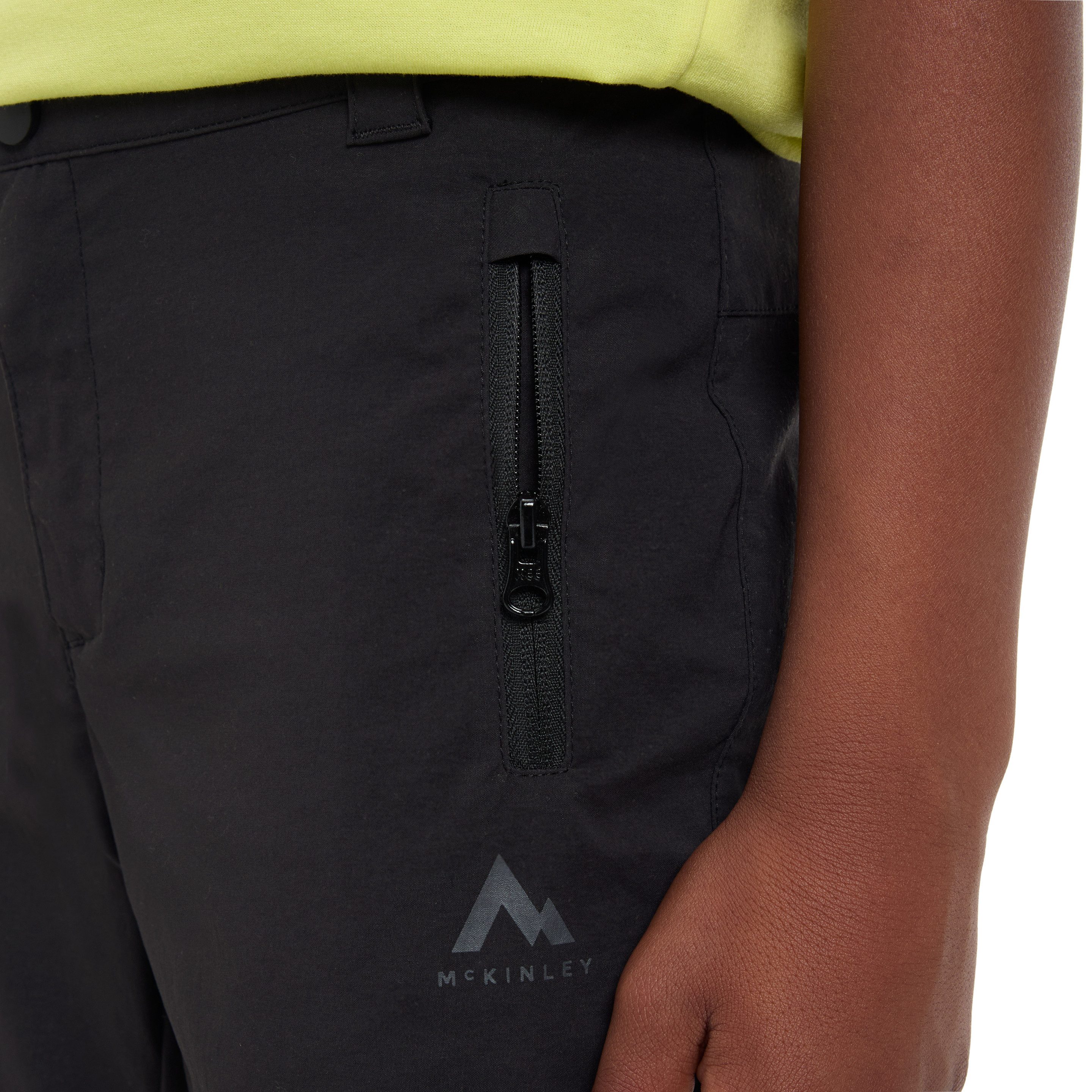 McKINLEY Outdoorhose JU.-ABZIPPHOSE AARON ZFF PNT B aus 4-Wege-Stretch-Material, mit DRY PLUS-Technologie, atmungsaktiv