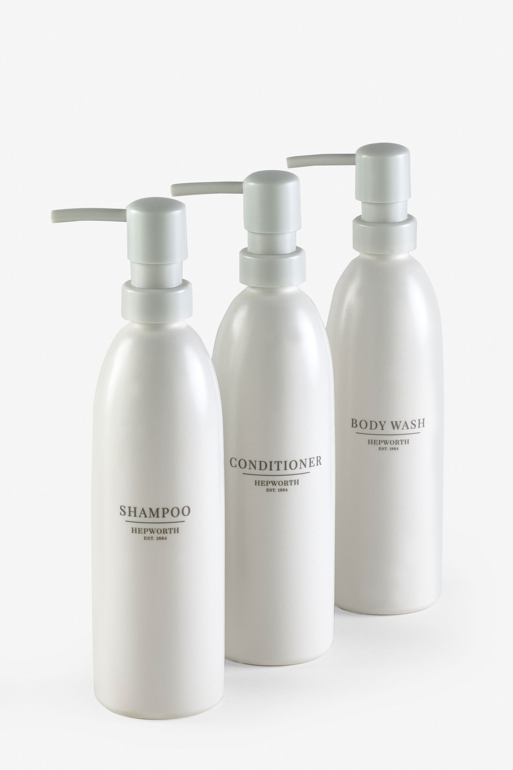 Next Seifenspender 3er-Set Wiederverwendbare Flaschen