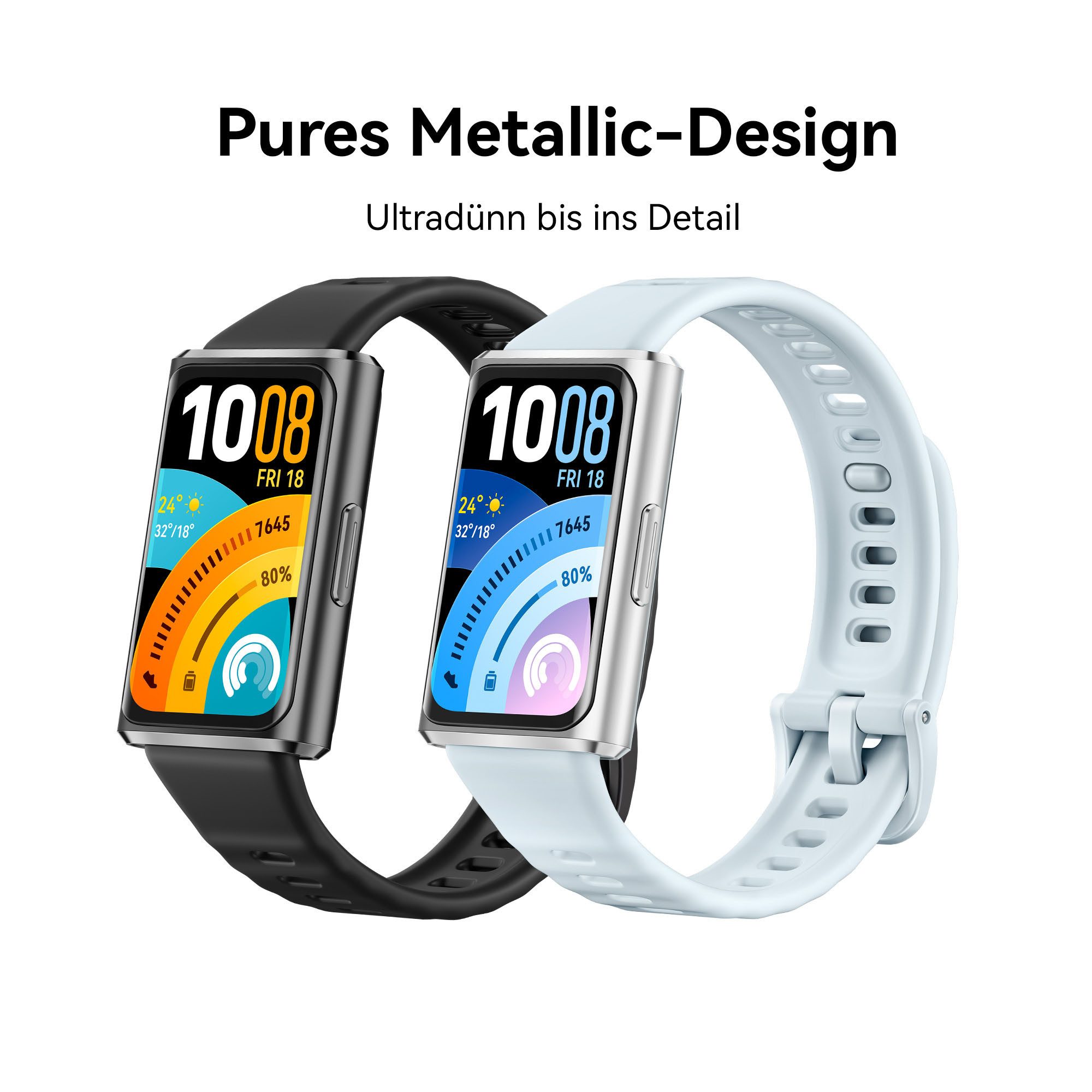 Huawei Band 11 Pro Fitnessuhr (4,1 cm/1,62 Zoll), Superhelles, großes Display, Autonomes GPS und Schlaftracking