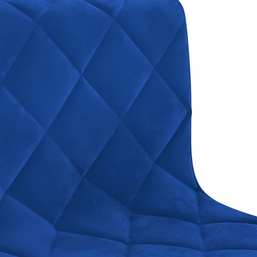 Esszimmerstühle Blau St) Drehbar Samt 2 Esszimmerstuhl Stk. | Blau vidaXL Blau (2