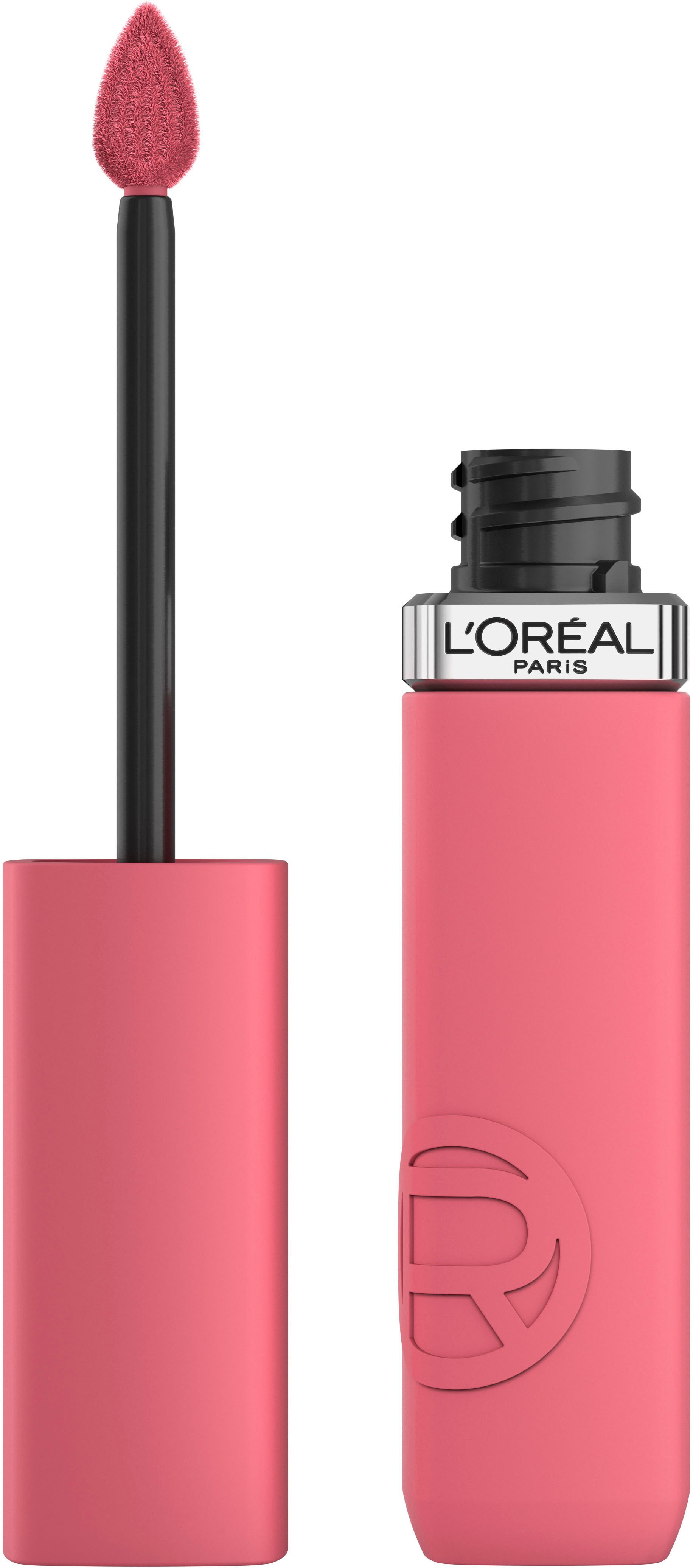 L'ORÉAL PARIS Lippenstift INFAILLIBLE MATTE RESISTANCE 16H, für einen ausdrucksstarken Look, langanhaltende Formel