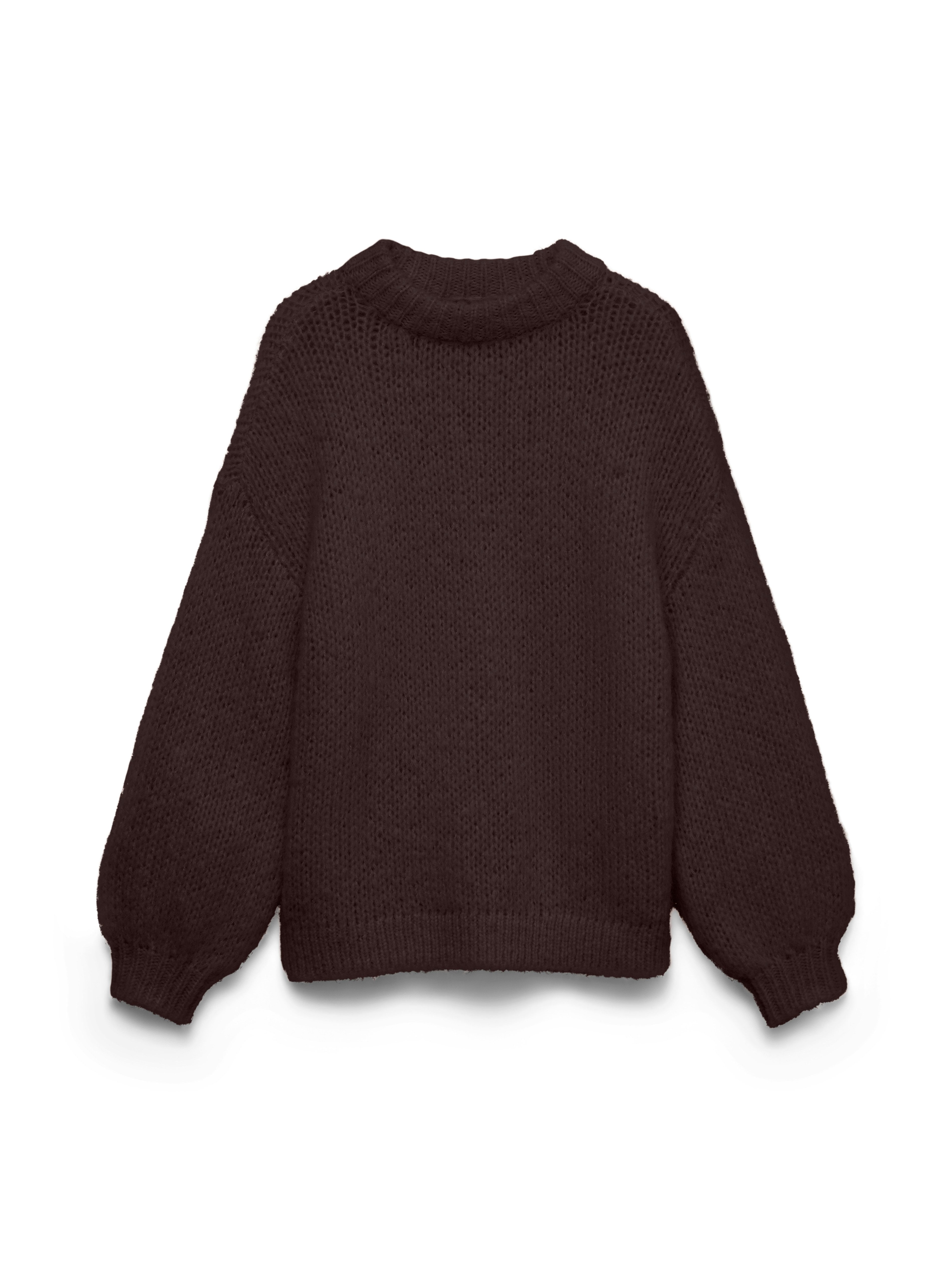 Vero Moda Strickpullover VMMAYBE LS HIGH NECK PULLOVER NOOS Kunstfaser