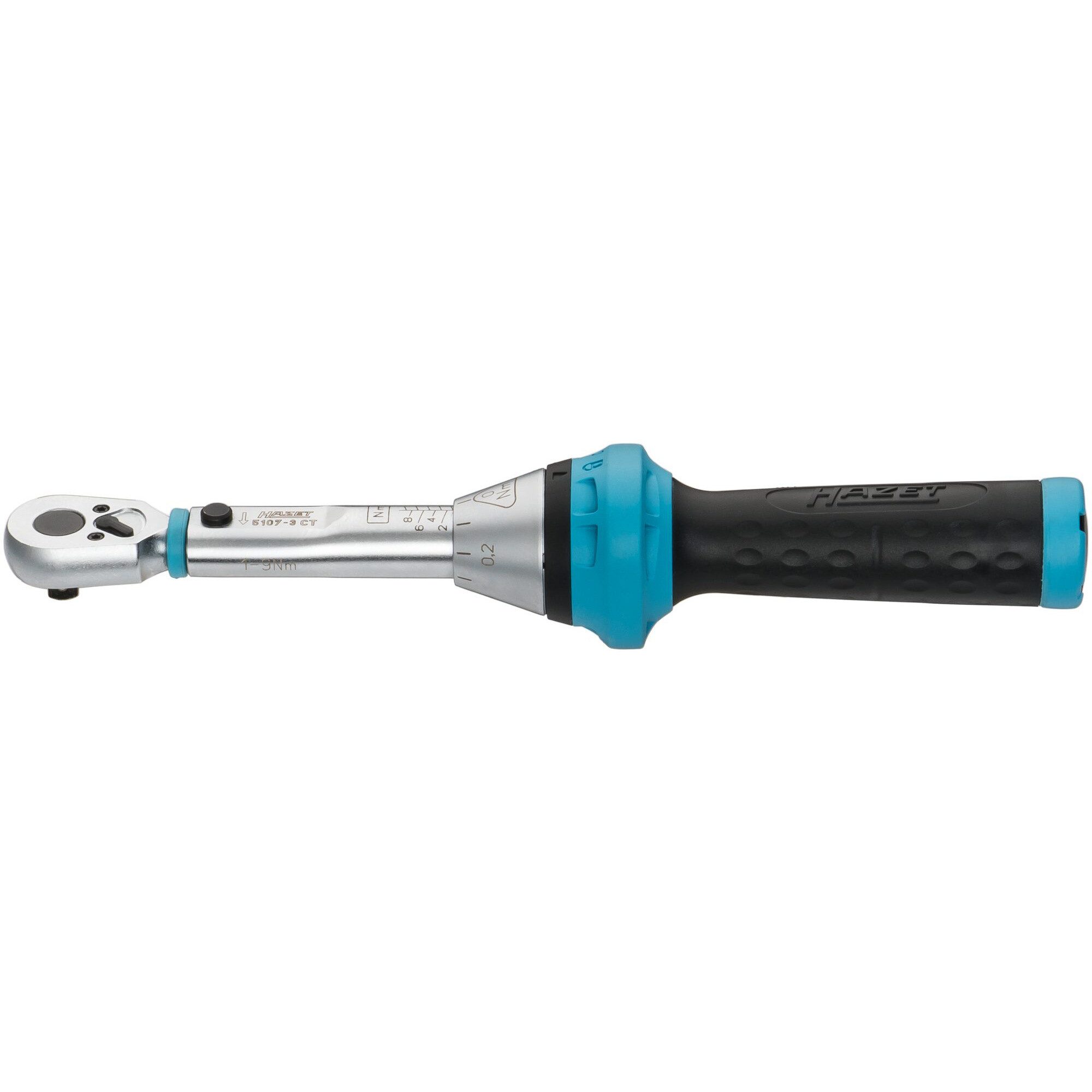HAZET Steckschlüssel Hazet Drehmomentschlüssel 5107-3CT, 1/4"