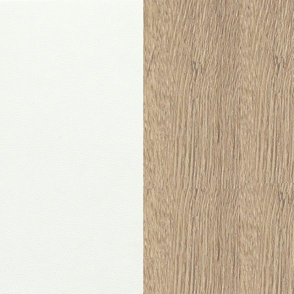 OPTIFIT Küchenzeile Iver, 300 cm HANSEATIC weiß breit, Elektrogeräte | Marke der wildeichefarben inklusive