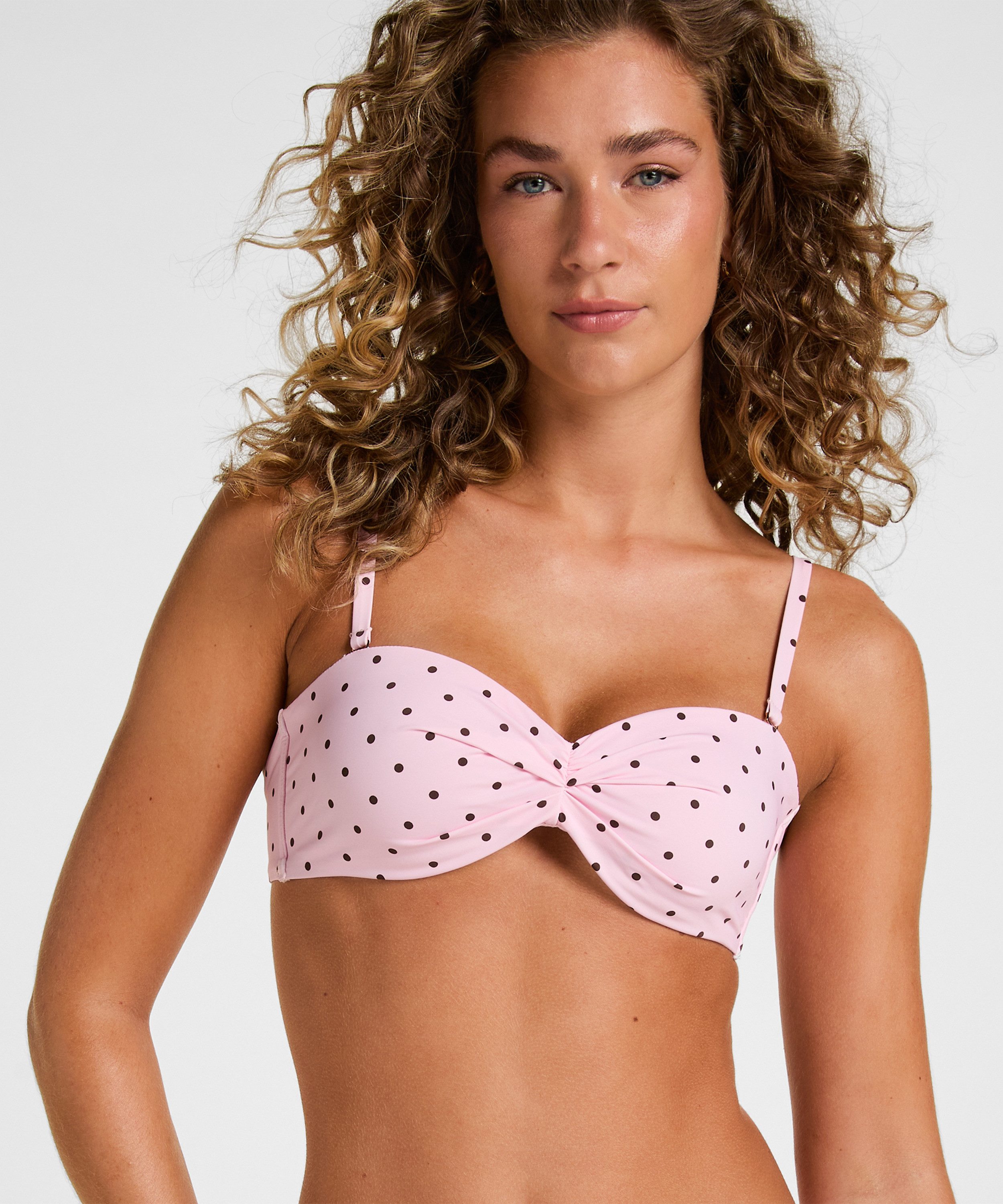 Hunkemöller Triangel-Bikini-Top Bandeau-Bikini-Oberteil Alicante