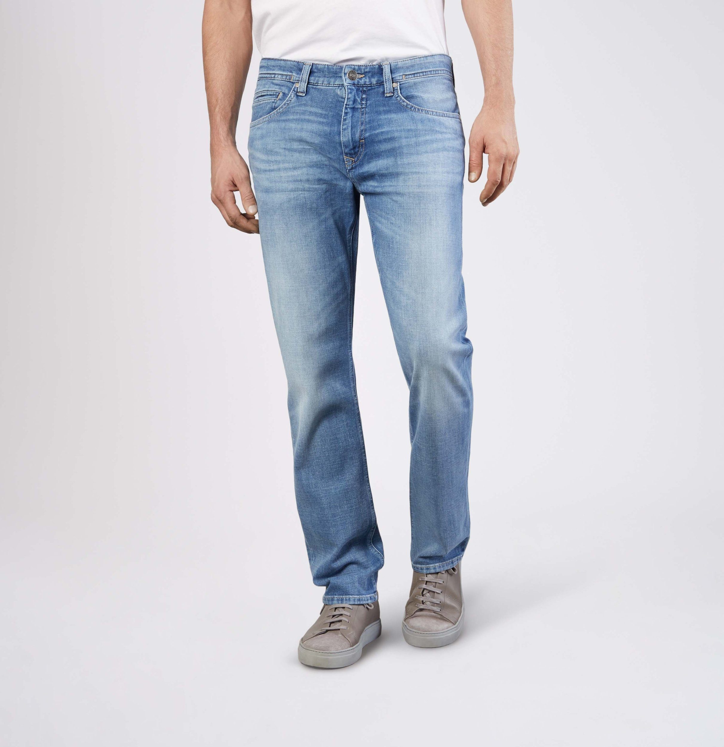5-Pocket-Jeans MAC JEANS - Arne, Alpha Denim Hellblau