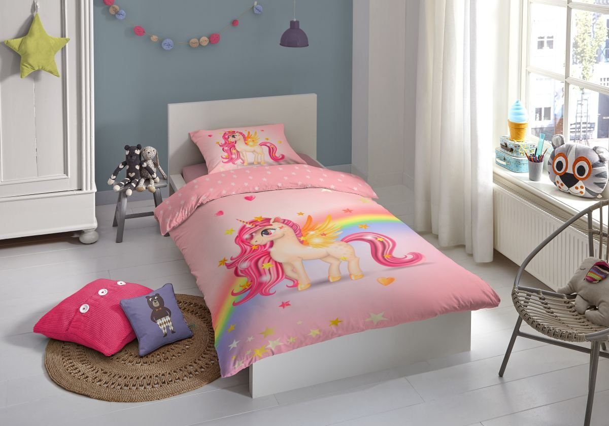 good morning Bettwäsche Renforcé Bettwäsche 135 X 200 cm + 1 x 80 X 80 cm L günstig online kaufen