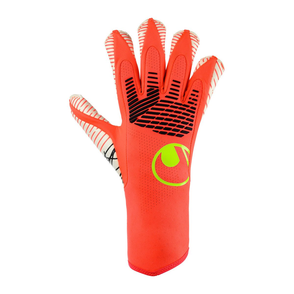 uhlsport Torwarthandschuhe Torwarthandschuhe FM ZNE Ultragrip HYBD (Paar, 1-St., mit Verschluss)