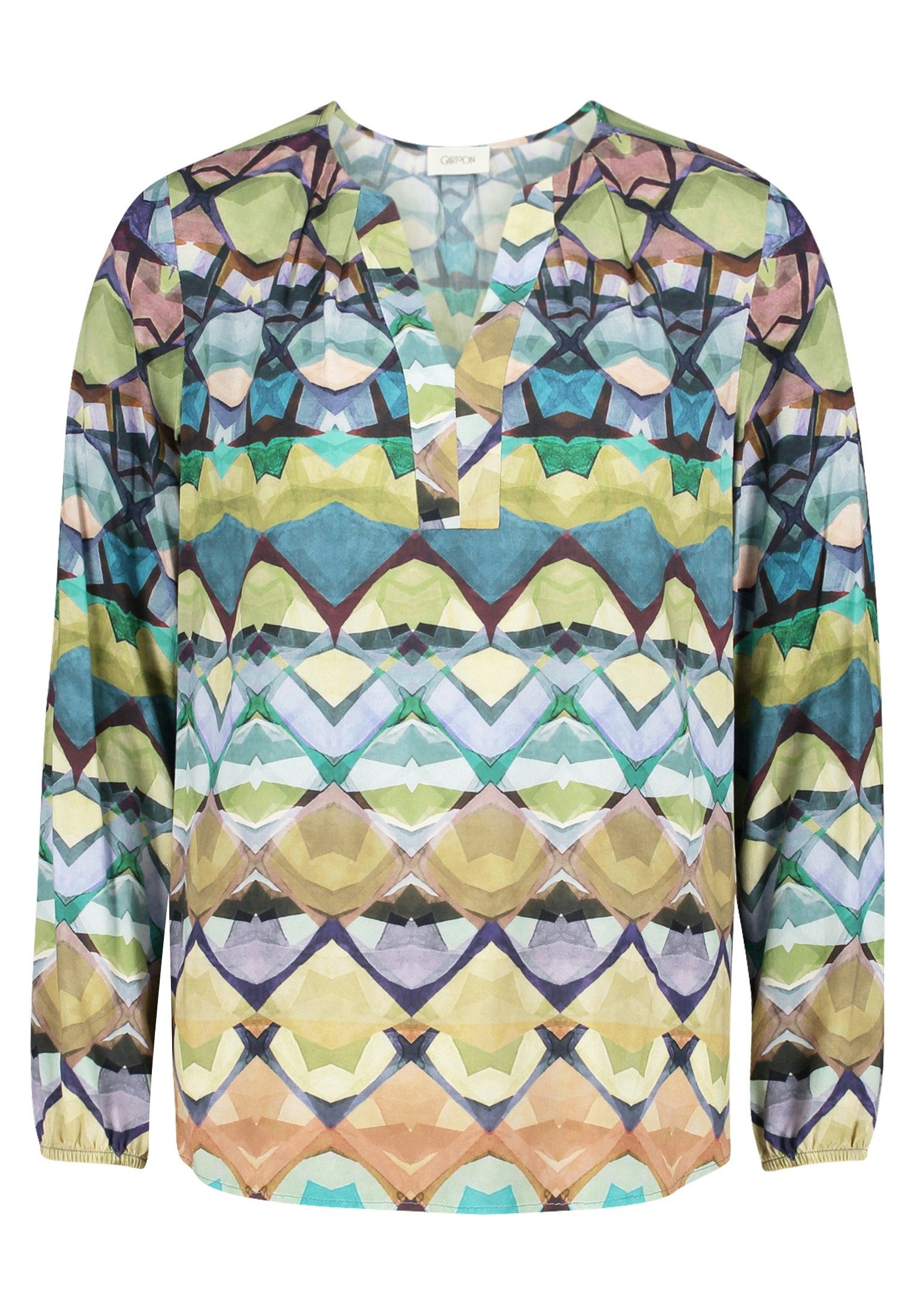 Schlupfbluse Damen mit Muster