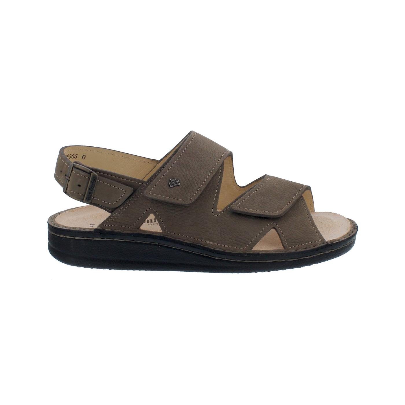 Finn Comfort Toro-S Sandale, Tango (Nubukleder), Oxide (schlammfarben) Sandale