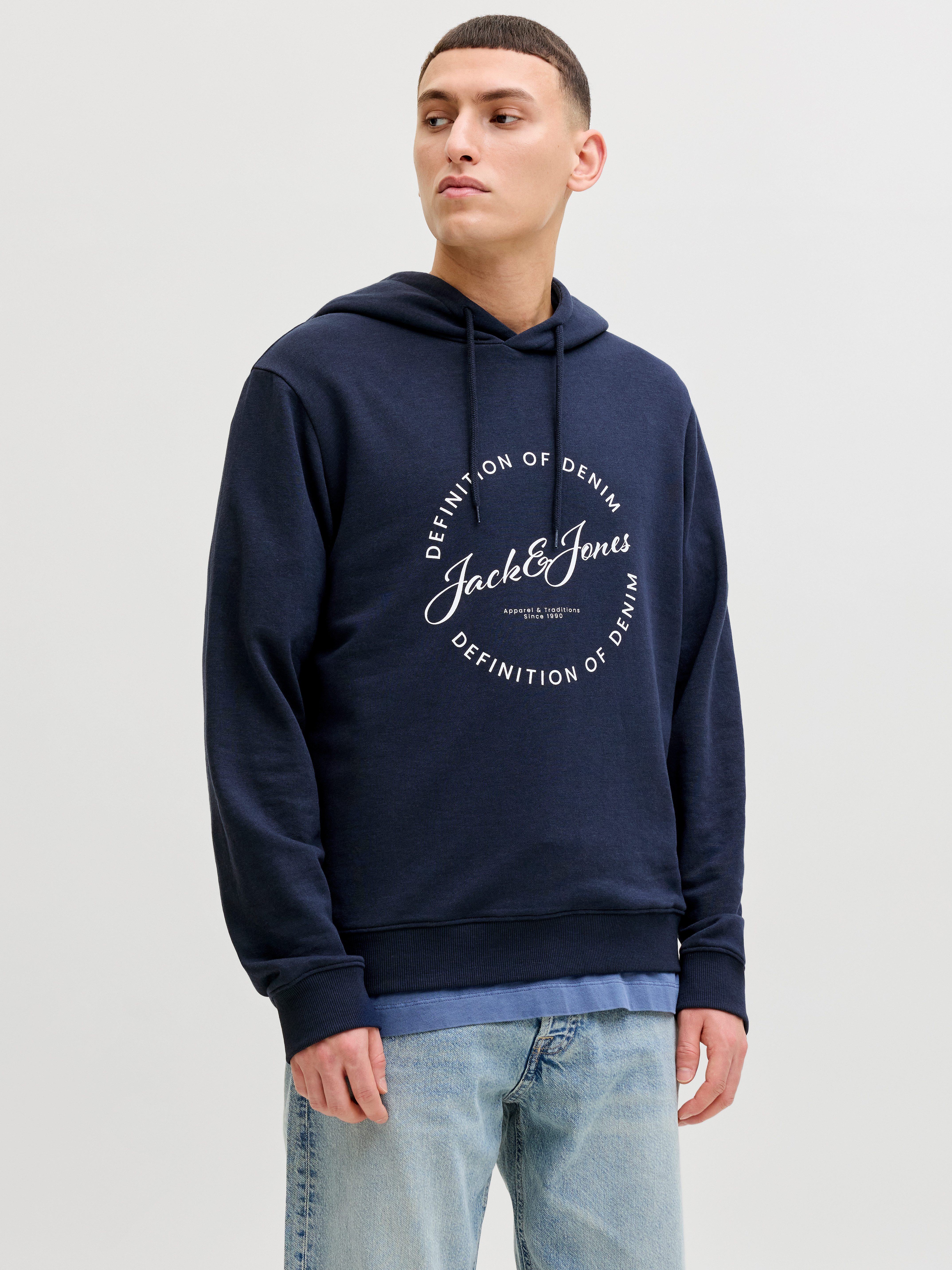 Jack & Jones Kapuzensweatshirt JJGRAYSON SWEAT HOOD günstig online kaufen