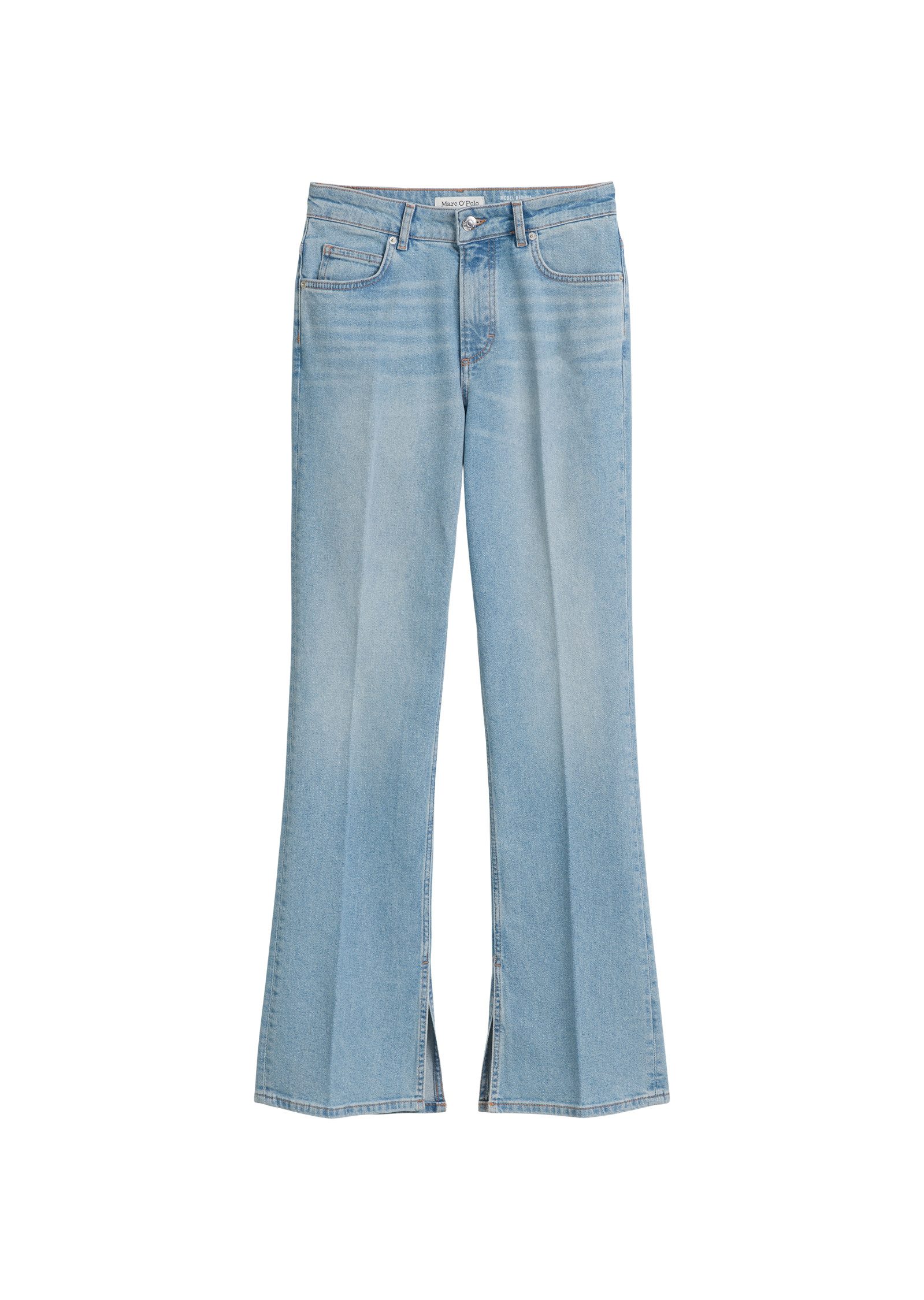 Schlagjeans aus Organic-Cotton-Mix-Stretch