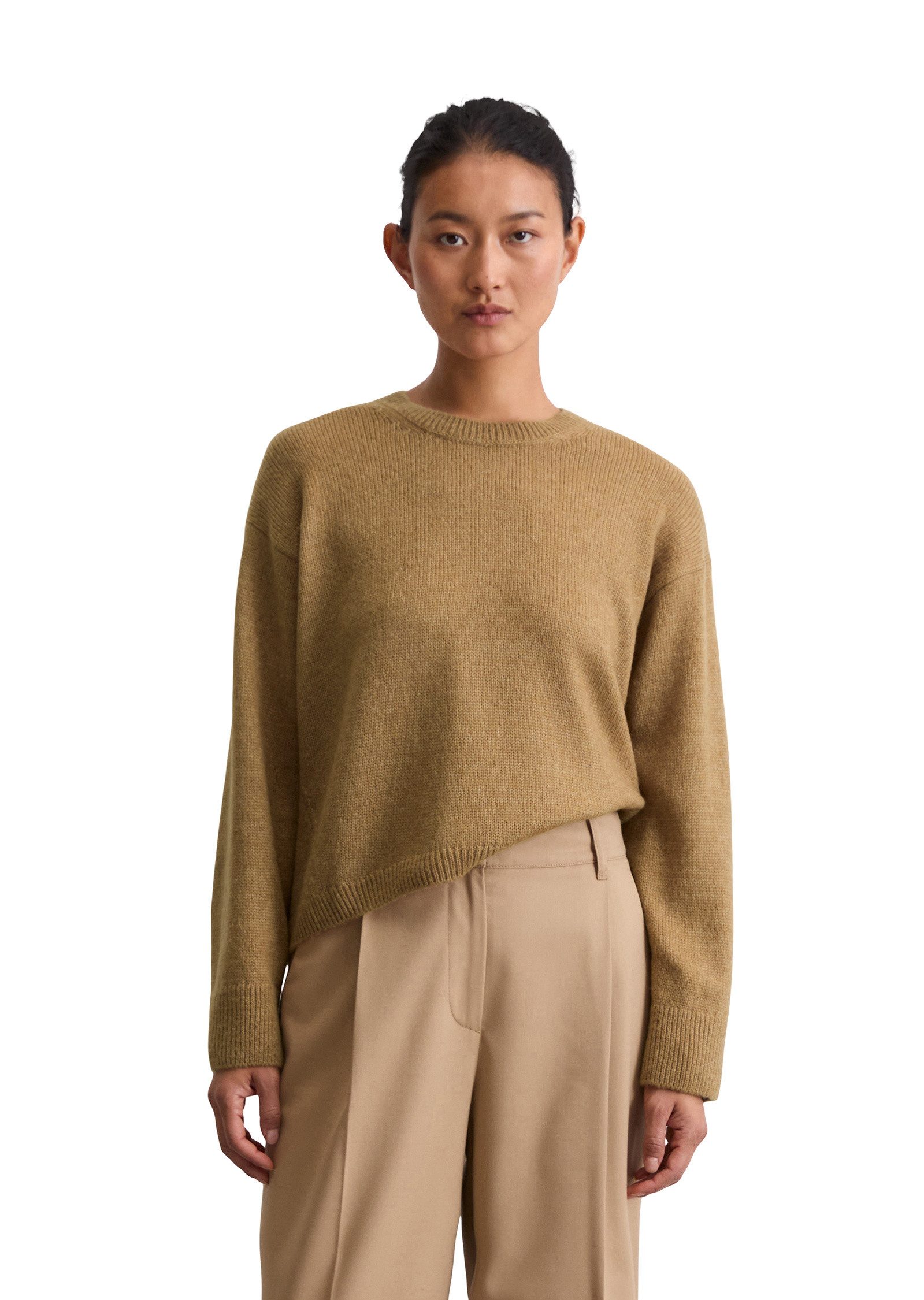 Marc O'Polo Strickpullover aus softem Schurwolle-Mix günstig online kaufen