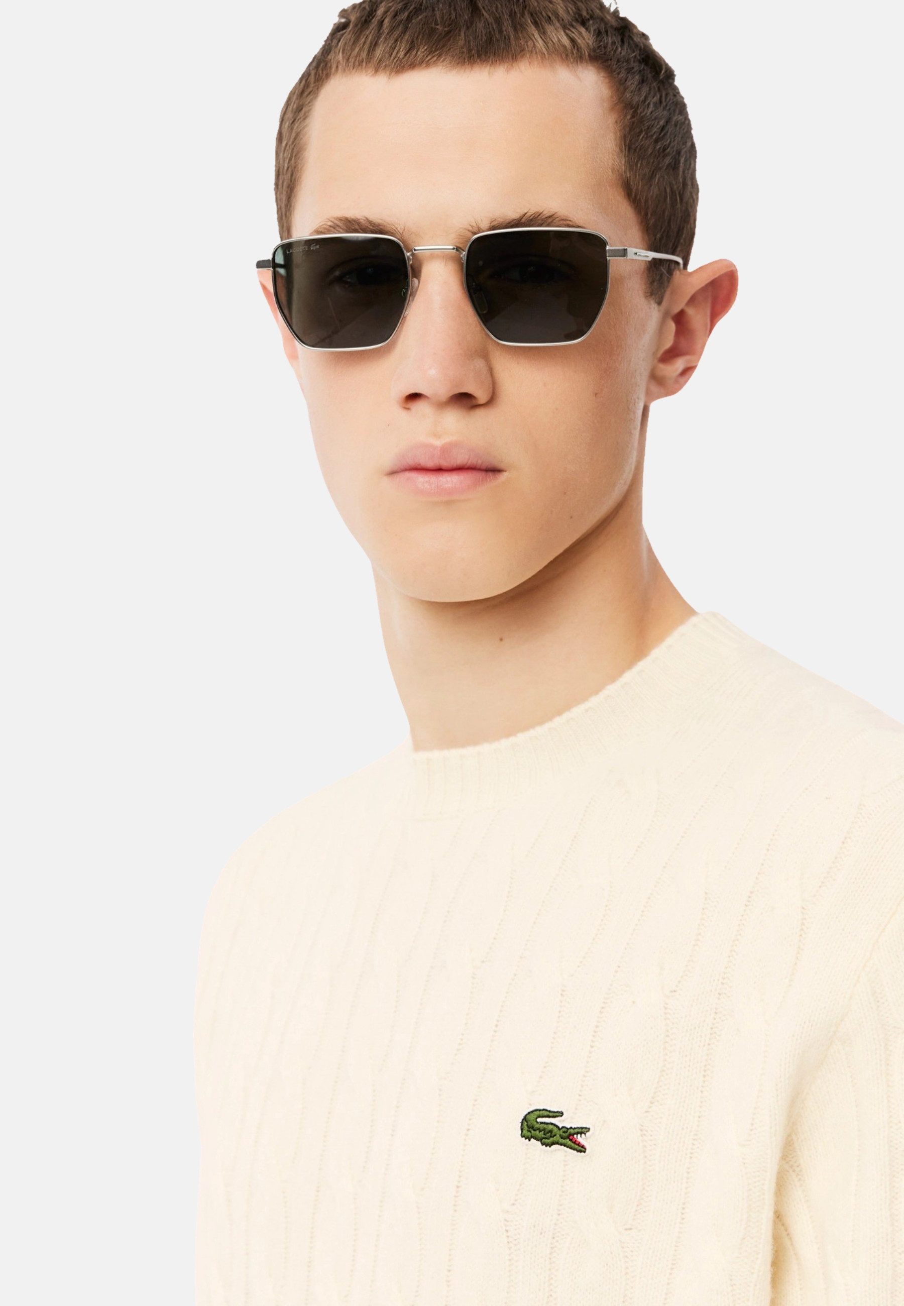 Lacoste Strickpullover Pullover Strickpullover R-Neck (1-tlg)