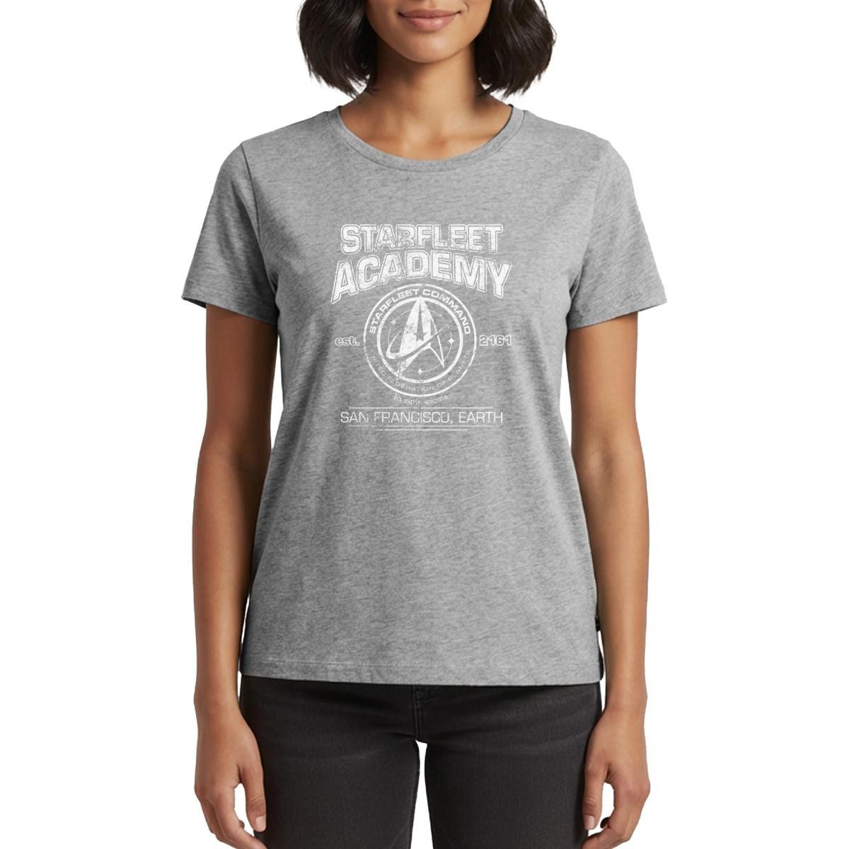 T-Shirt Star Trek Discovery Starfleet Academy Frauen Premium T-Shirt