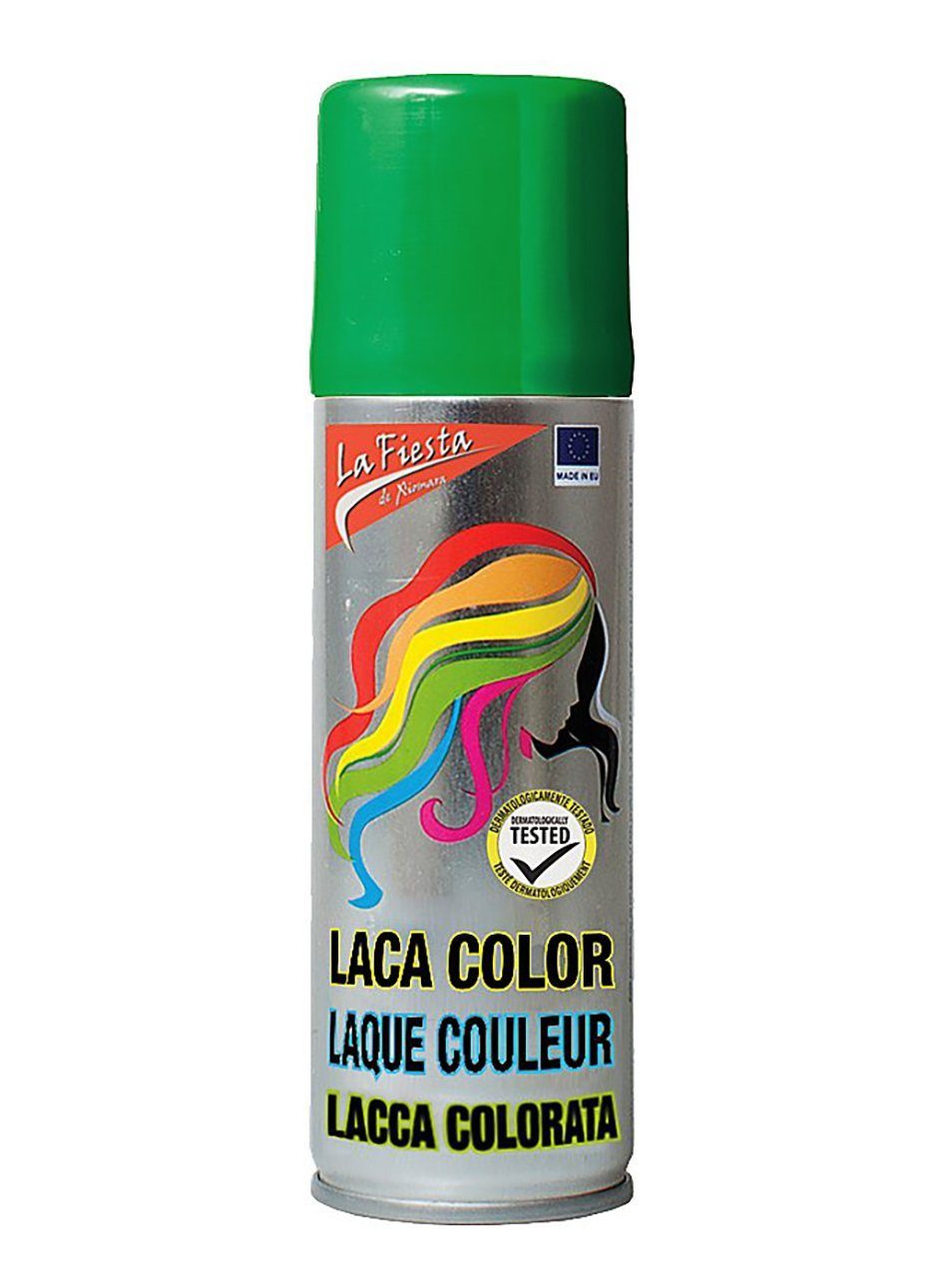 Metamorph Theaterschminke Color Haarspray Grün - Farbspray, Farbe in die Haare sprühen & fertig!