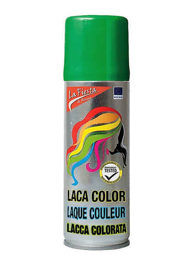 Metamorph Theaterschminke Color Haarspray Grün - Farbspray, Farbe in die Haare sprühen & fertig!