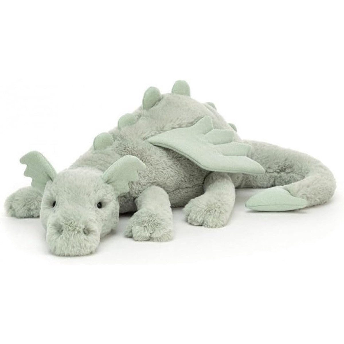 Kraftverdia Stoffpuppe Kawaii Drachen Kissen 50cm - Plüschtier & Deko-Bettkissen