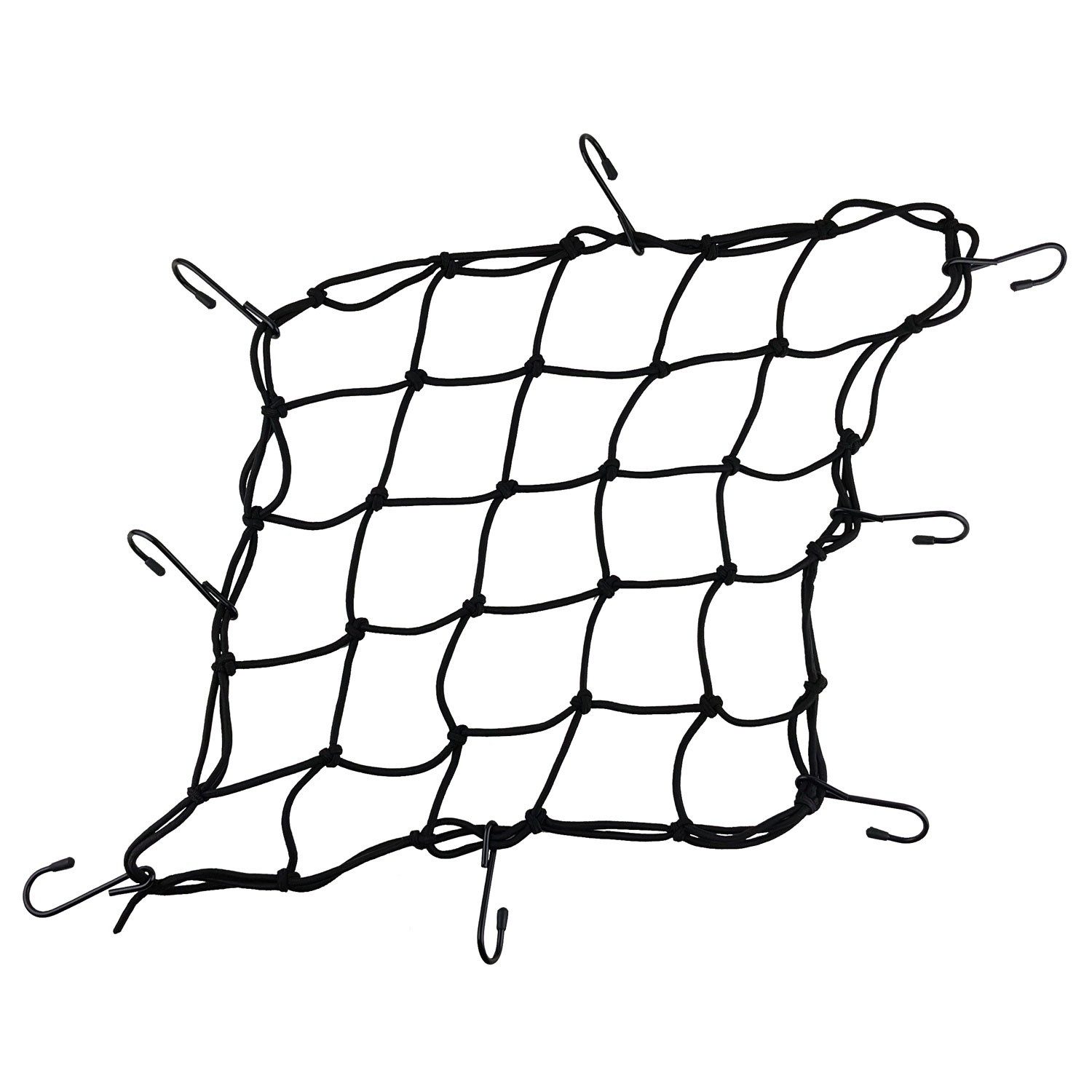 roleff Gepäckgurt RO4101: Gepäcknetz mit 8 Haken in schwarz, (1-tlg)