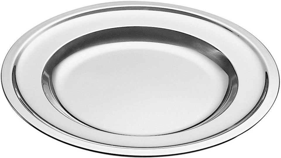 PINTINOX Tablett Vassoi, Edelstahl 18/10, (1-tlg), ideal zum Servieren, Anrichten oder zur Deko als Kerzentablett