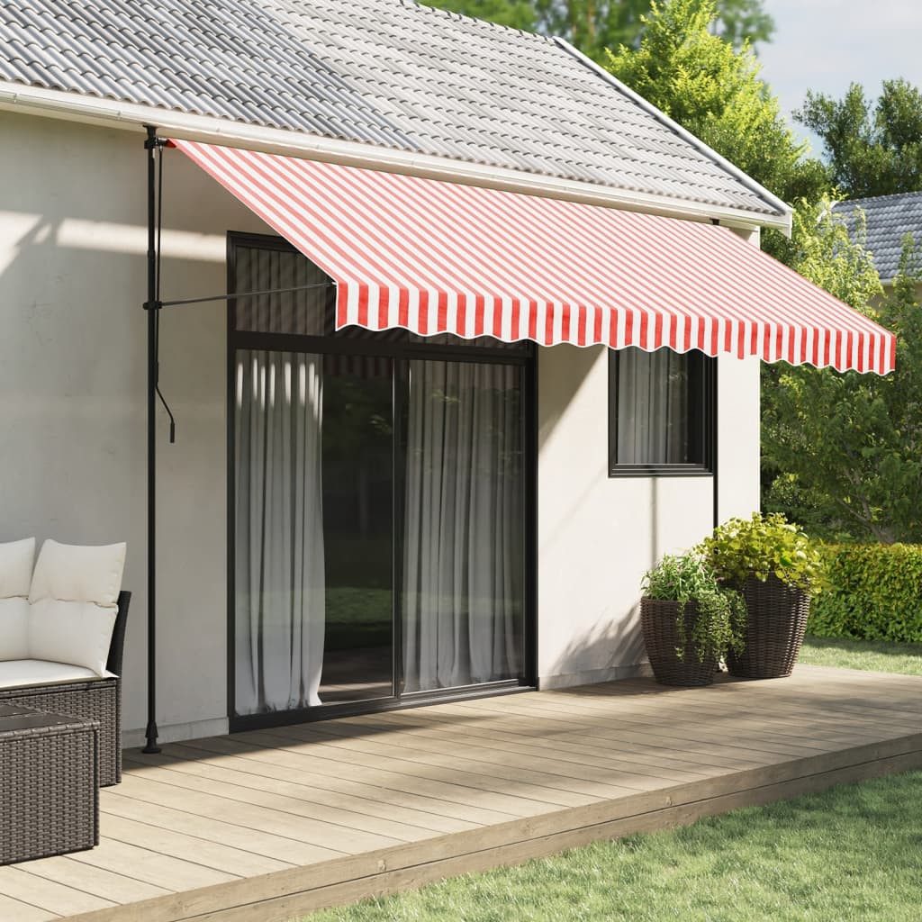 VidaXL Markisenbespannung 4x3,5 M In Creme – Sonnenschutz Für Terrasse & Garten
