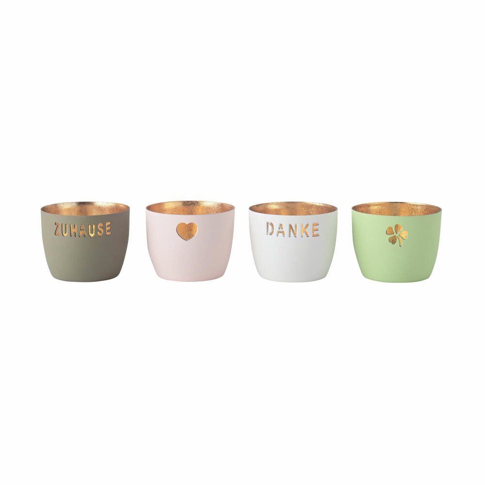 Giftcompany Windlicht Madras Pastell XS 4er günstig online kaufen
