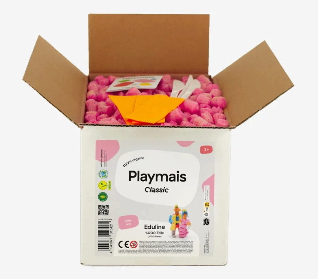 PlayMais Kreativset Bastel Kreativität Eduline Classic Refill 1000 pink ab 3 Jahren