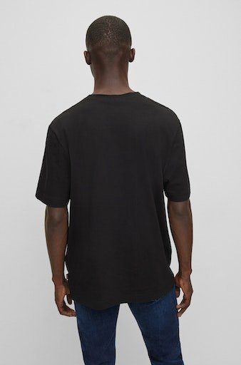 BOSS ORANGE T-Shirt TChup Relaxed Fit Stretch-Cotton-Jersey Rundhalsausschnitt