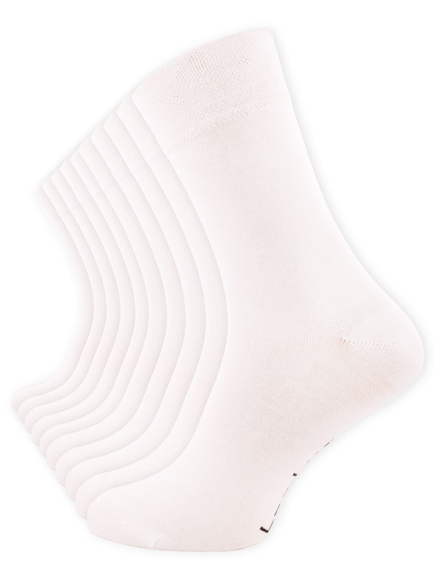 Cotton Prime® Socken Bambussocken ohne Gummibund (10-Paar) weich und atmungsaktiv durch Viskose