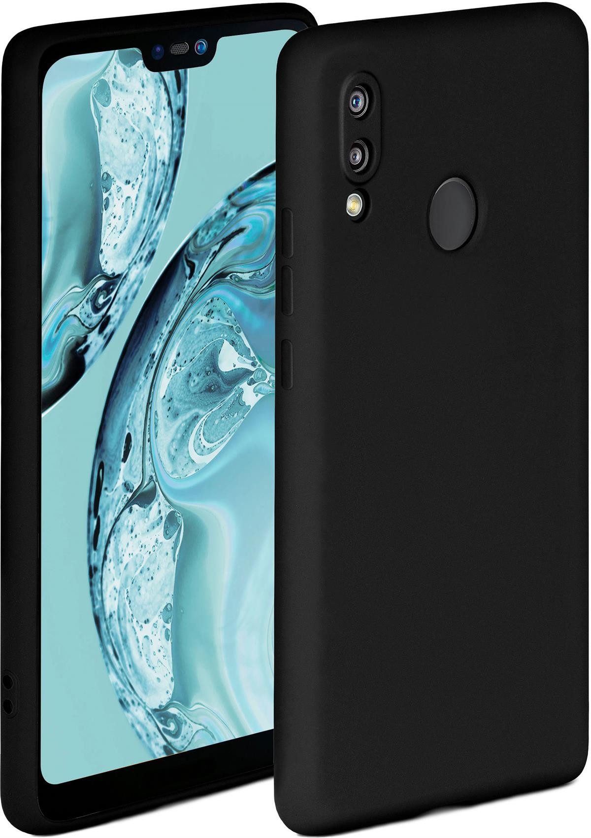 ONEFLOW Handyhülle ONEFLOW® Soft Case für Huawei P20 Lite, Hülle aus Silikon, Back Cover mit Kameraschutz, weiche Silikonhülle