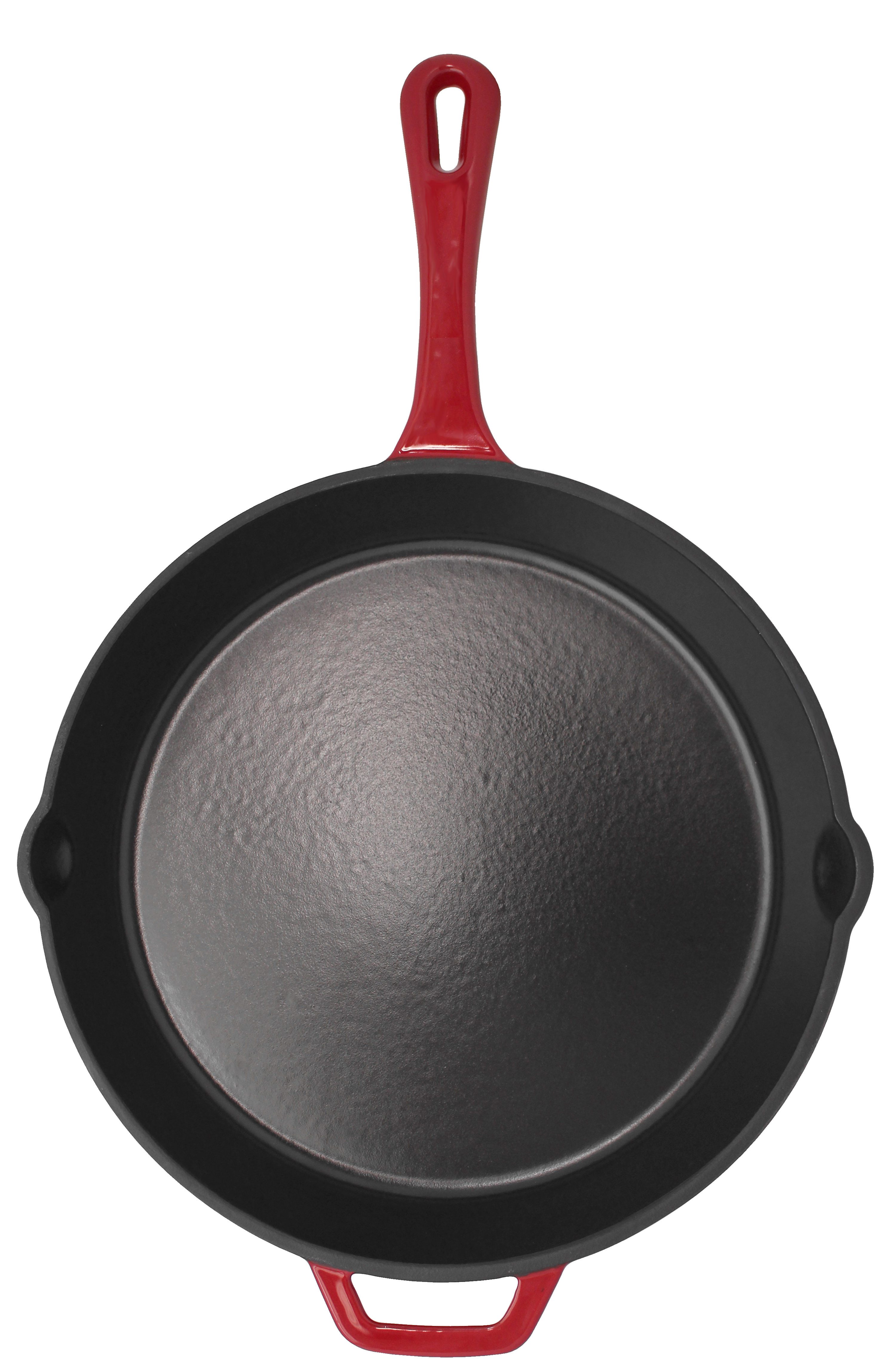 Elo Schmorpfanne Gusseisen Schmorpfanne Ø 28 cm, Gusseisen (1-tlg), Außen emailliert – Bild 4 von 5
