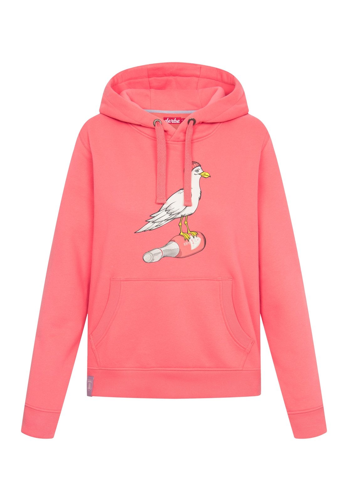 Derbe Hoodie Hoodie Sturmmöwin mit großem Print günstig online kaufen