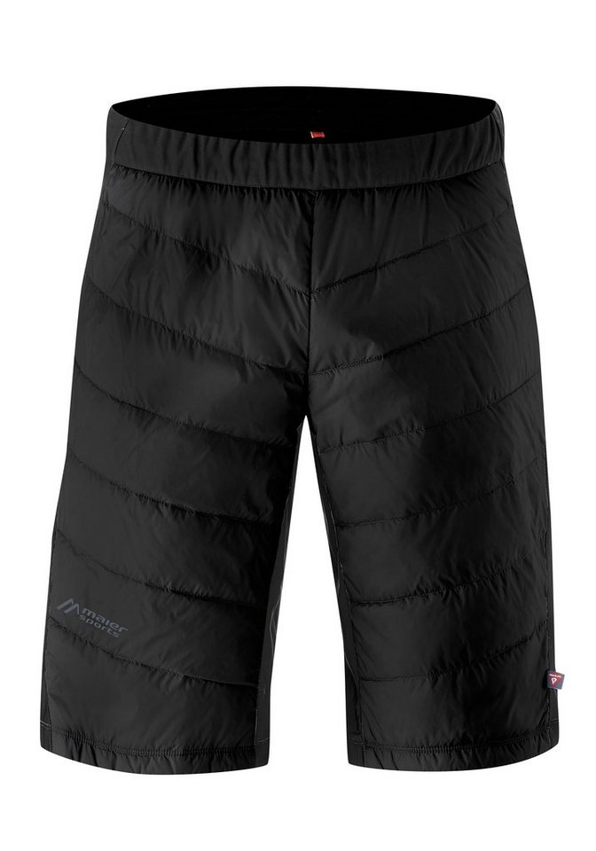 Maier Sports Funktionshose Telfs CC Bermuda Wärmende PrimaLoft® Bermuda als  Überhose zur Tights, Wasserabweisende funktionelle Herren Primaloft®  Langlauf Shorts