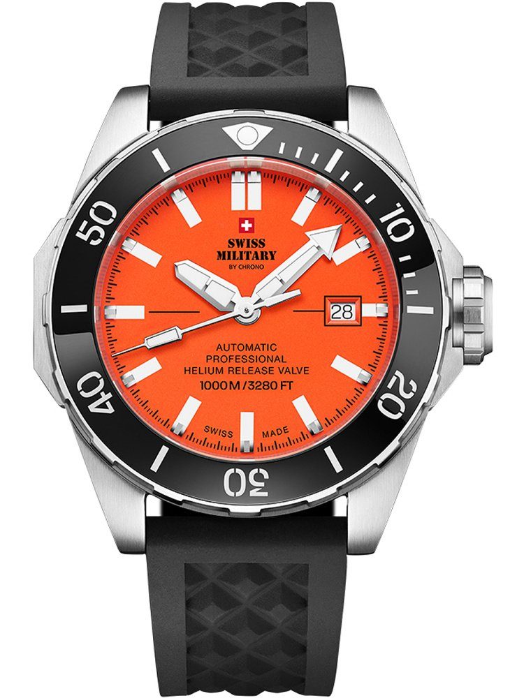 Swiss Military by Chrono Automatikuhr Swiss Military SMA34092.06 Automatik  Diver 45mm 100ATM